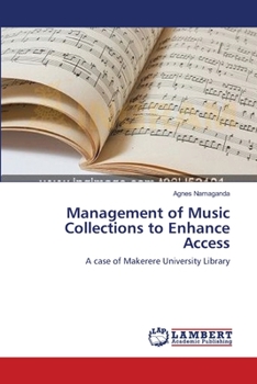 Paperback Management of Music Collections to Enhance Access Book