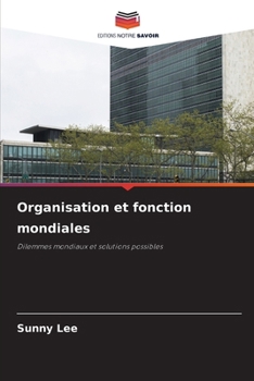 Paperback Organisation et fonction mondiales [French] Book