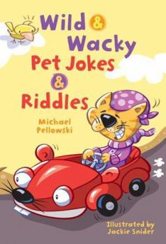 Hardcover Wild & Wacky Pet Jokes & Riddles Book