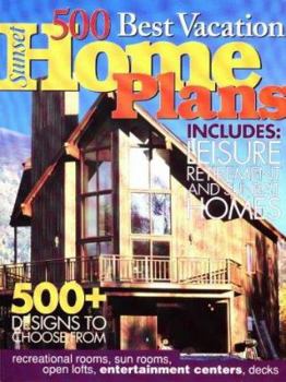 Paperback 500 Best Vacation Home Plans Book