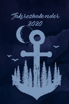 Jahreskalender 2020: 365 Tage 52 / 53 Wochen undatiert A5 Notizbuch für Notizen & Termine Wochenplaner 200 Seiten (German Edition)