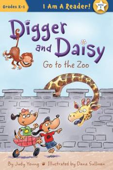 Hardcover Digger and Daisy Go to the Zoo Book