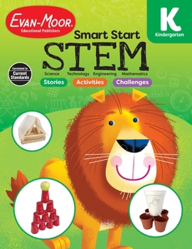 Paperback Smart Start: Stem, Kindergarten Workbook Book