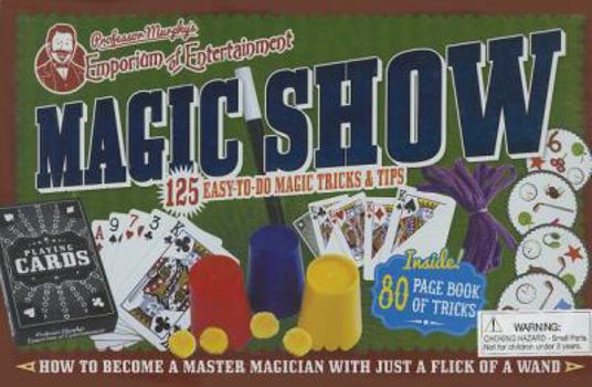 Paperback Magic Show Kit: 125 Easy-to-do Magic Tricks & Tips Book