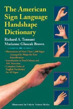 Hardcover The American Sign Language Handshape Dictionary Book