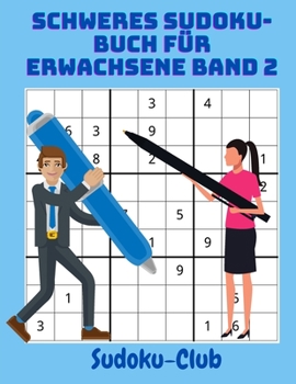 Paperback Schweres Sudoku-Buch f?r Erwachsene Band 2 [German] Book