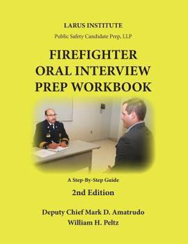 Paperback Firefighter Oral Interview Prep Workbook Book