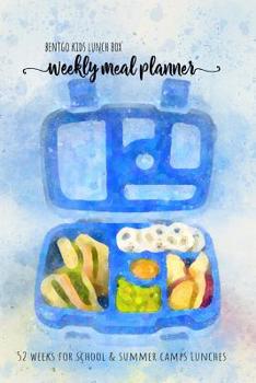 BENTGO KIDS LUNCH BOX - Weekly meal planner for school and summer camp lunches: This lunch journal is the perfect tool to create snacks and remember favorite lunchbox combinations + DOWNLOADABLE BONUS