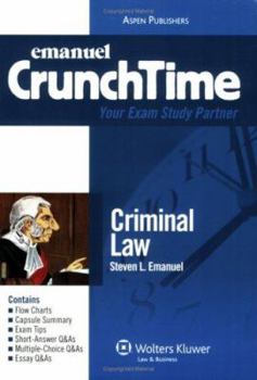 洋書 CrunchTime Criminal Procedure Criminal Procedure (CrunchTime): Emanuel, Steven L.: 9781454824886