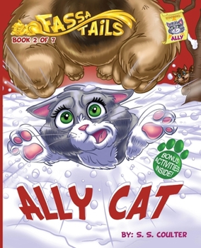 Paperback Ally Cat: An adventure book series with fun activities to teach lessons and keep kids off screens. [Large Print] Book