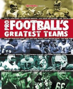 Hardcover Pro Football's Greatest Teams Book