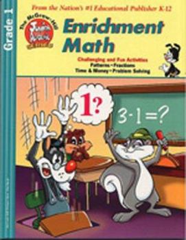 Paperback Enrichment Math Grade 1: Animaniacs Book