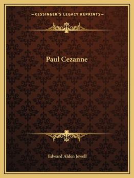 Paperback Paul Cezanne Book