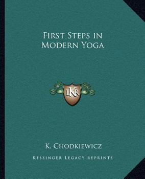 Paperback First Steps in Modern Yoga Book
