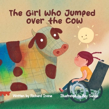 Paperback The girl who jumped over the cow Book