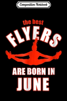 Composition Notebook: Flyer Cheer Cheerleading Gift  Journal/Notebook Blank Lined Ruled 6x9 100 Pages