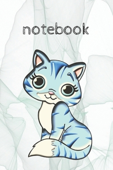 Paperback marble cat notebook: Cute Inspirational Notebook marble Gift for Women, men, Teachers; Trendy Marble Notebook Book