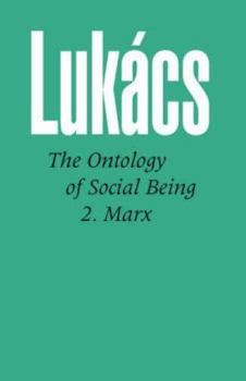 Paperback Ontology of Social Being, Volume 2 Marx Book