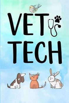 Paperback Vet Tech: Blank Lined Journal Notebook Book