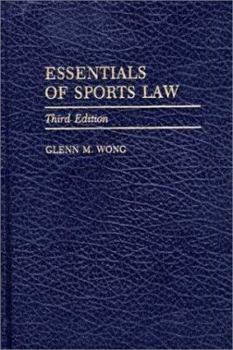 Hardcover Essentials of Sports Law Book