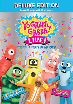 DVD Yo Gabba Gabba: Live! Book