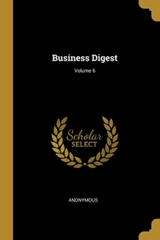 Paperback Business Digest; Volume 6 Book