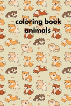 Paperback coloring book animals: Adult Coloring Book: Stress Relieving Animal Designs Book