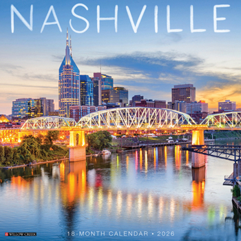 Calendar Nashville 2026 Wall Calendar Book