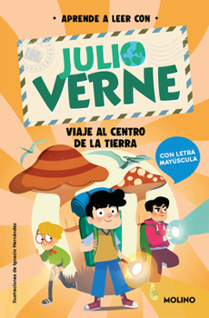 Paperback Viaje Al Centro de la Tierra: En Letra Mayúscula Para Aprender a Leer / Journey to the Center of the Earth: In Uppercase Letters [Spanish] Book