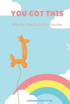 Paperback You Got This: Weekly Productivity Planner Book