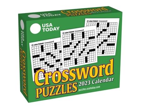 Calendar USA Today Crossword Puzzles 2023 Day-To-Day Calendar Book