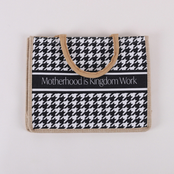 Tote Canvas Motherhood Is Kingdom Work