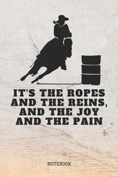 Notebook: Rodeo Sport Quote / Saying Bull and Horse Cowboys Rodeo Planner / Organizer / Lined Notebook (6" x 9")