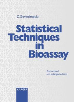 Hardcover Statistical Techniques in Bioassay Book