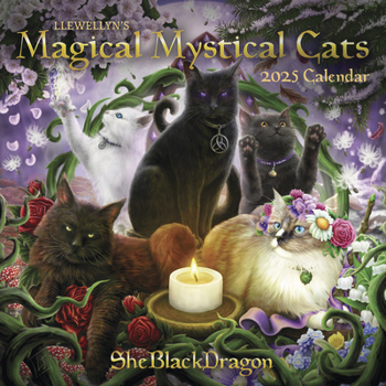 Calendar Llewellyn's 2025 Magical Mystical Cats Calendar Book