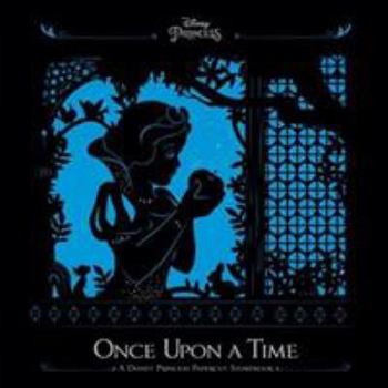 Hardcover Once Upon a Time: A Disney Princess Papercut Storybook Book