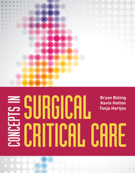 Paperback Concepts in Surgical Critical Care Book