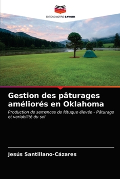 Paperback Gestion des pâturages améliorés en Oklahoma [French] Book