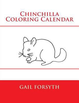 Paperback Chinchilla Coloring Calendar Book