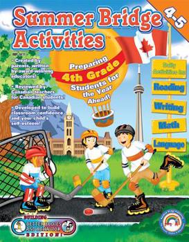 Paperback Summer Bridge Activities(r), Grades 4 - 5: Canadian Edition Book