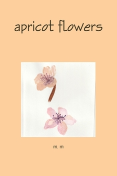 Paperback apricot flowers Book