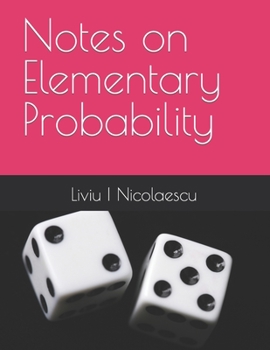 Paperback Notes on Elementary Probability Book