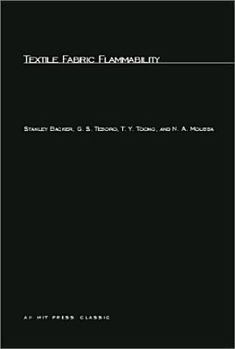 Paperback Textile Fabric Flammability Book
