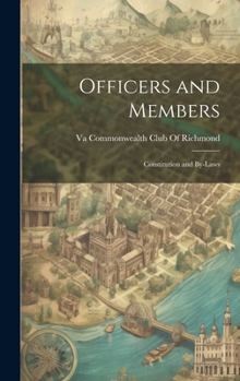 Hardcover Officers and Members: Constitution and By-Laws Book