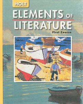 Hardcover Holt Elements of Literature, First Course Book