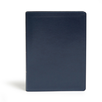 Imitation Leather KJV Study Bible, Full-Color, Navy Leathertouch, Indexed Book
