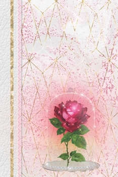 Paperback Class of 2020: College Ruled Composition Notebook for Seniors, Graduation Gift, Marble with Enchanted Rose Motif, Lined Journal (6"x Book