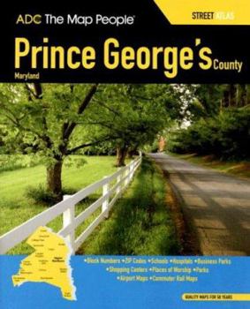 Paperback Prince George's Maryland Street Atlas Book