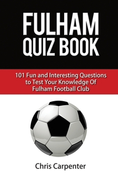 Paperback Fulham FC Quiz Book