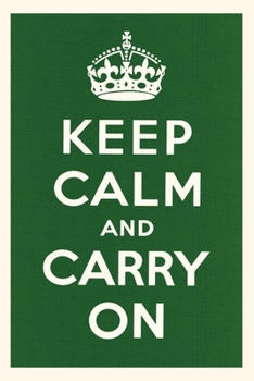 Vintage Journal Keep Calm and Carry On